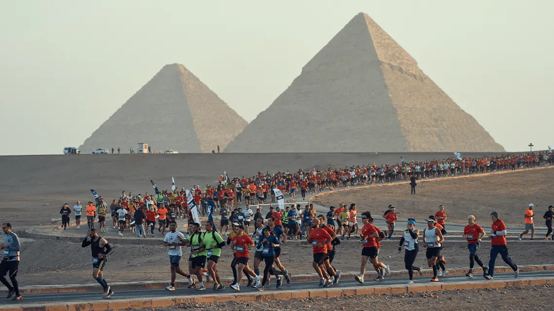 Pyramids Half Marathon 2026 em Giza, Egito — foto 3 da galeria
