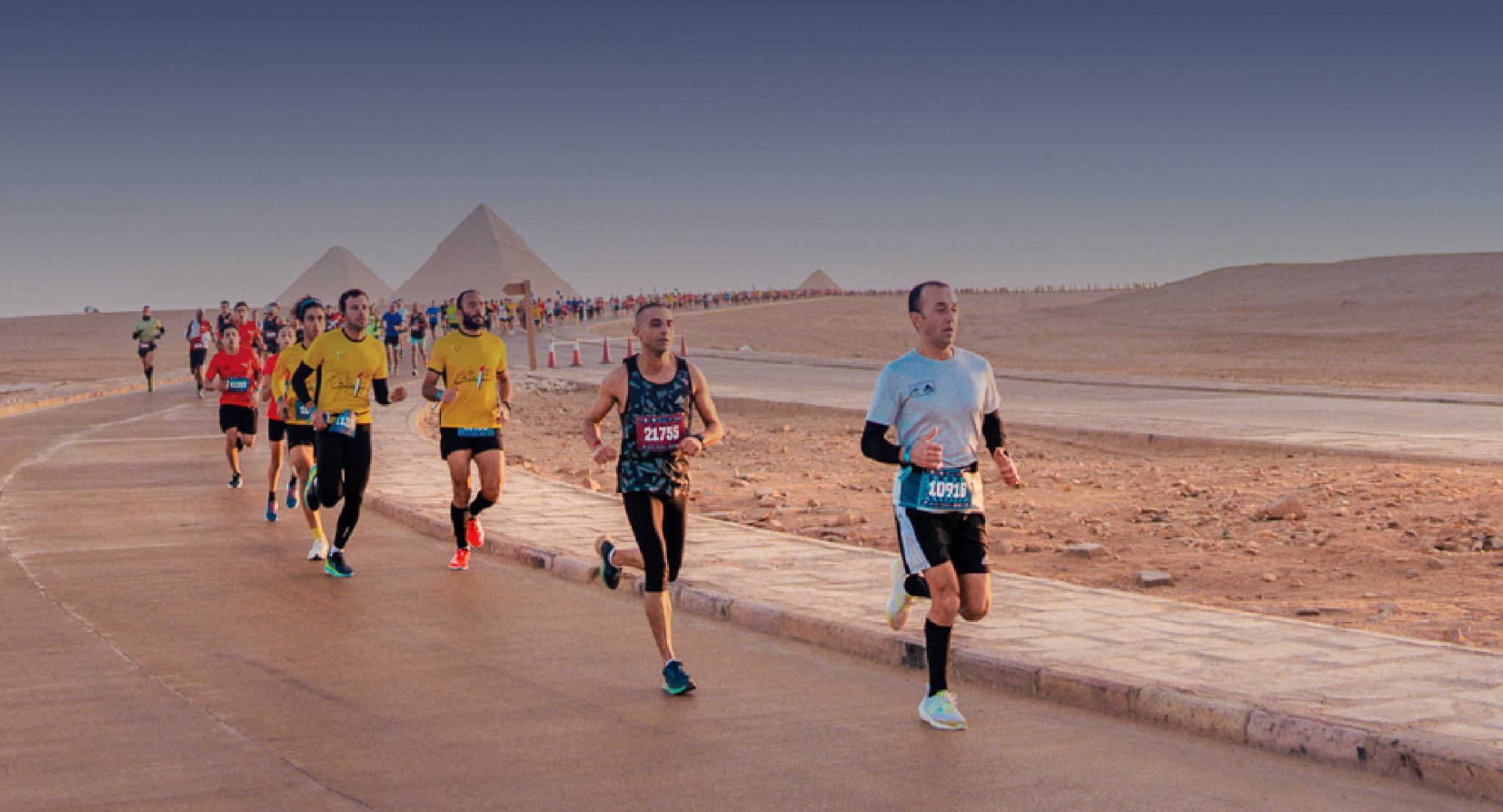 Pyramids Half Marathon 2026 em Giza, Egito — foto 6 da galeria